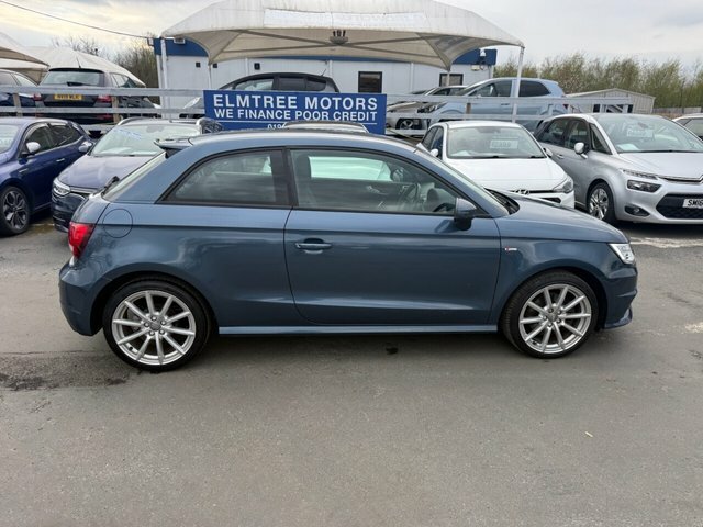 Audi A1 1.4 Tfsi S Line Hatchback E W17LJH Blue #4