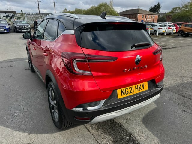 Renault Captur 1.0 Tce S Edition Suv Euro NG21HKV Red #5