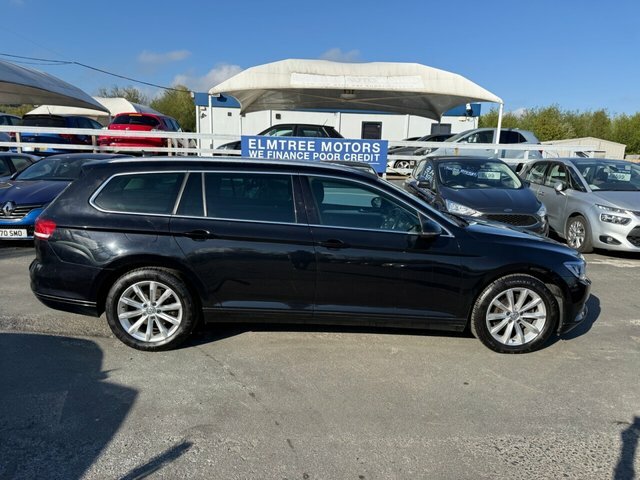 Volkswagen Passat 2.0 Turbo Tdi Estate Se Business Edition GF19FKZ Black #3