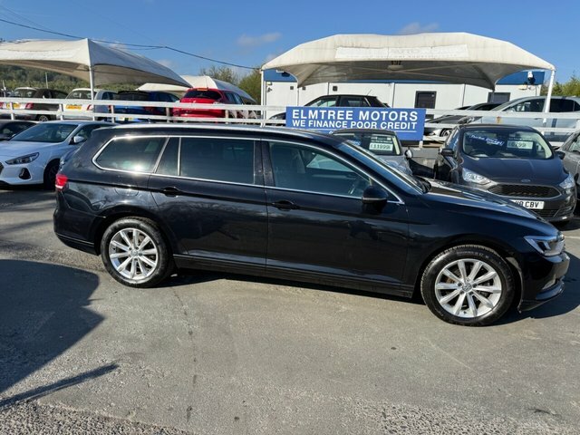 Volkswagen Passat 2.0 Turbo Tdi Estate Se Business Edition GF19FKZ Black #5