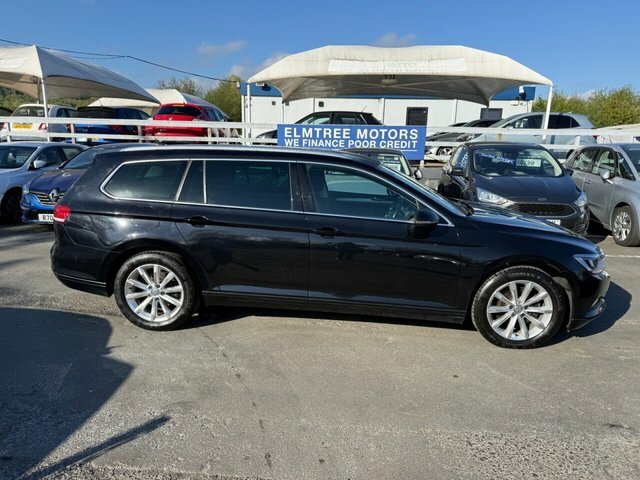 Volkswagen Passat 2.0 Turbo Tdi Estate Se Business Edition GF19FKZ Black #4