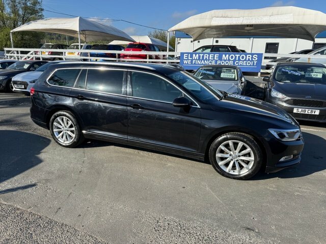 Volkswagen Passat 2.0 Turbo Tdi Estate Se Business Edition GF19FKZ Black #6