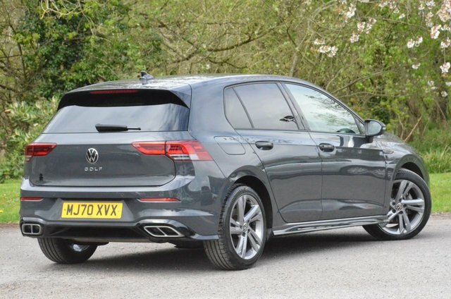 Volkswagen Golf Tdi R-line Hatchback MJ70XVX Grey #5
