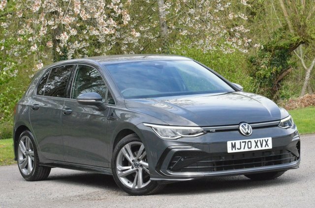 Volkswagen Golf Tdi R-line Hatchback MJ70XVX Grey #2