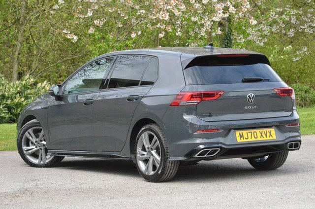 Volkswagen Golf Tdi R-line Hatchback MJ70XVX Grey #3