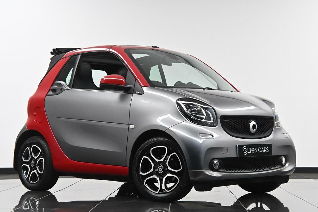 Smart Fortwo Cabrio 1.0 Prime Premium Cabriolet Twinamic Euro 6 Ss Grey