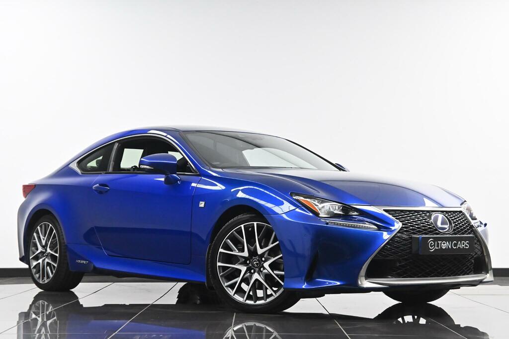 Lexus RC 2.5 300H F Sport Cvt Euro 6 Ss Blue