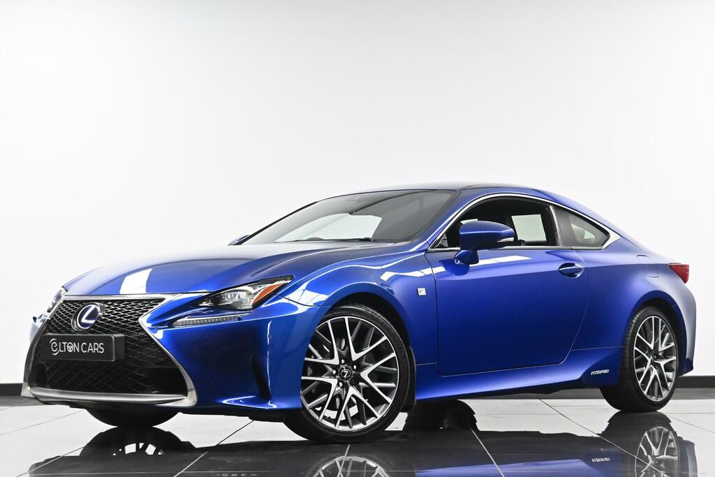 Lexus RC 2.5 300H F Sport Cvt Euro 6 Ss Blue #2