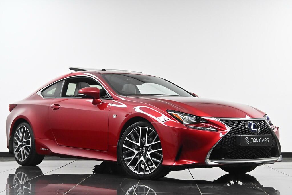 Lexus RC 2.5 300H F Sport E-cvt Euro 6 Ss Red