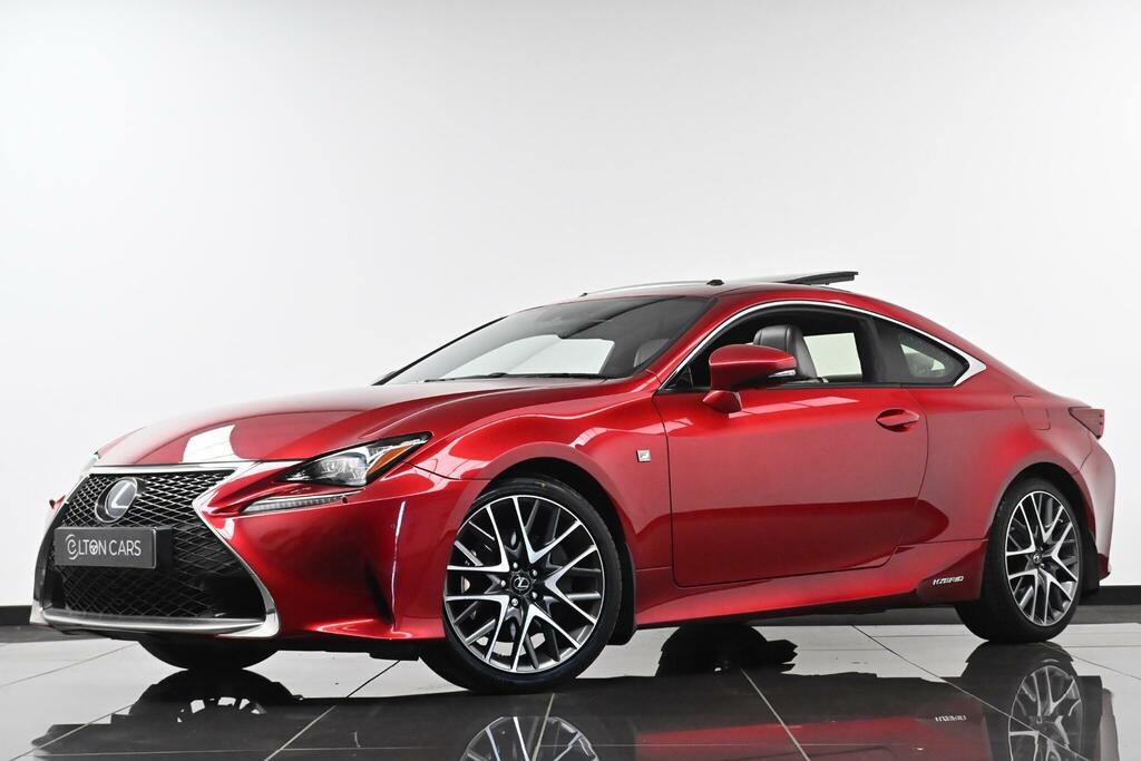 Lexus RC 2.5 300H F Sport E-cvt Euro 6 Ss Red #2
