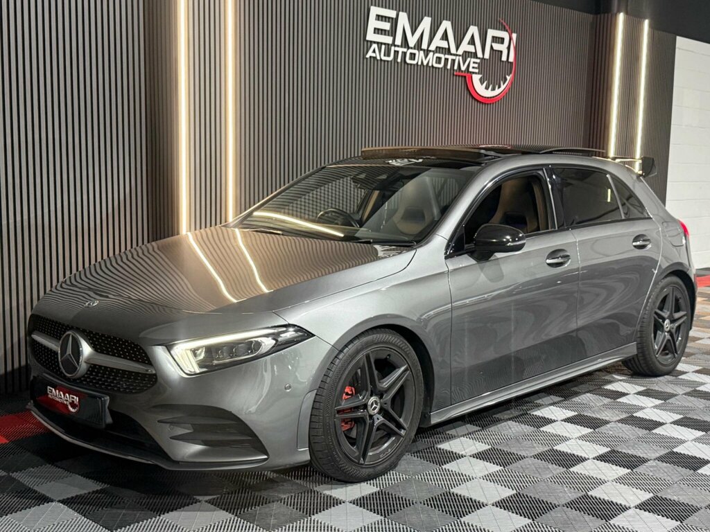 Mercedes-Benz A Class 1.3 A200 Amg Line Premium Plus 7G-dct Euro 6 S YY68VCW Grey #2