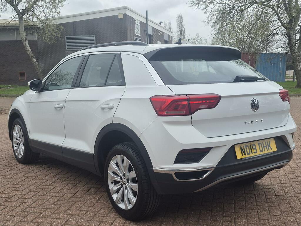 Volkswagen T-Roc Se White #6