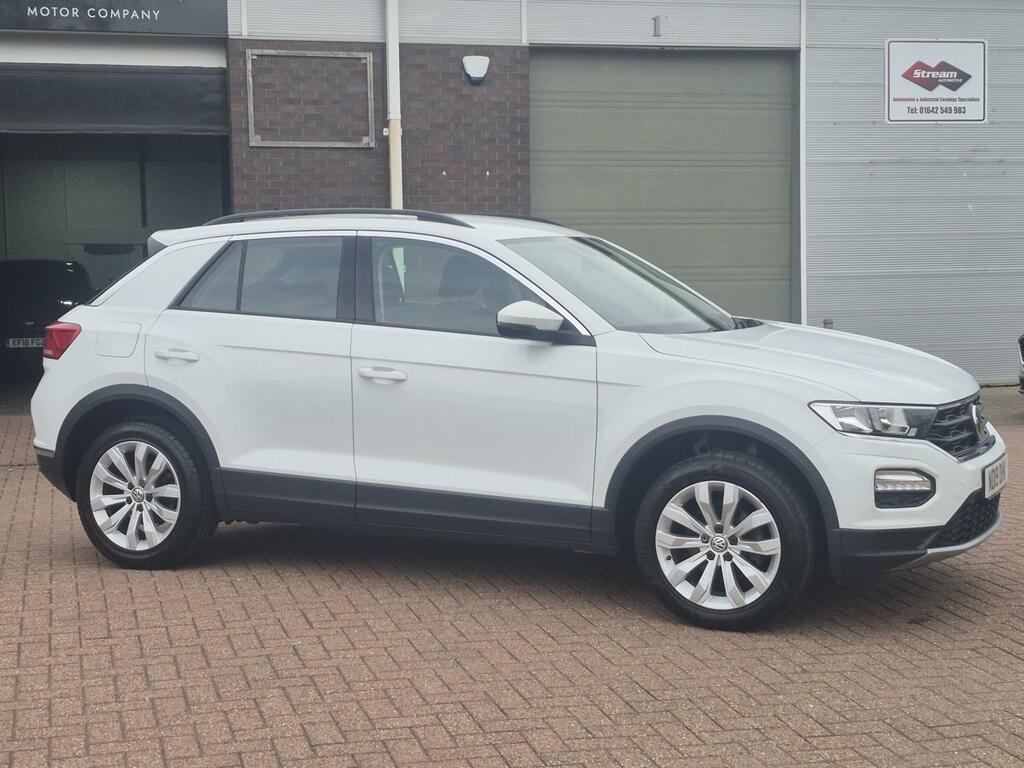 Volkswagen T-Roc Se White #2