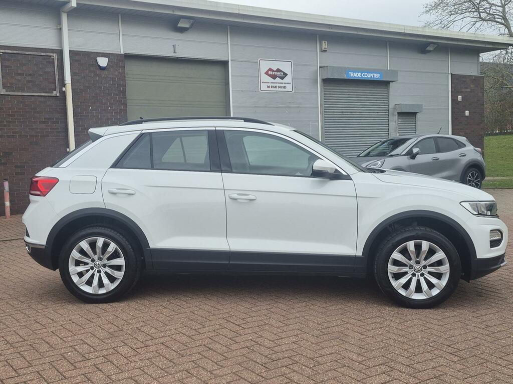 Volkswagen T-Roc Se White #3