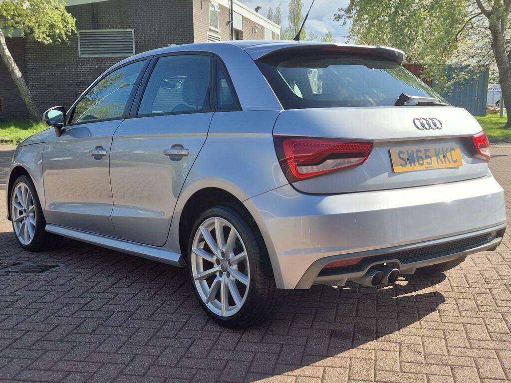 Audi A1 1.4 Tfsi S Line Sportback Euro 6 SW65KKC Silver #6