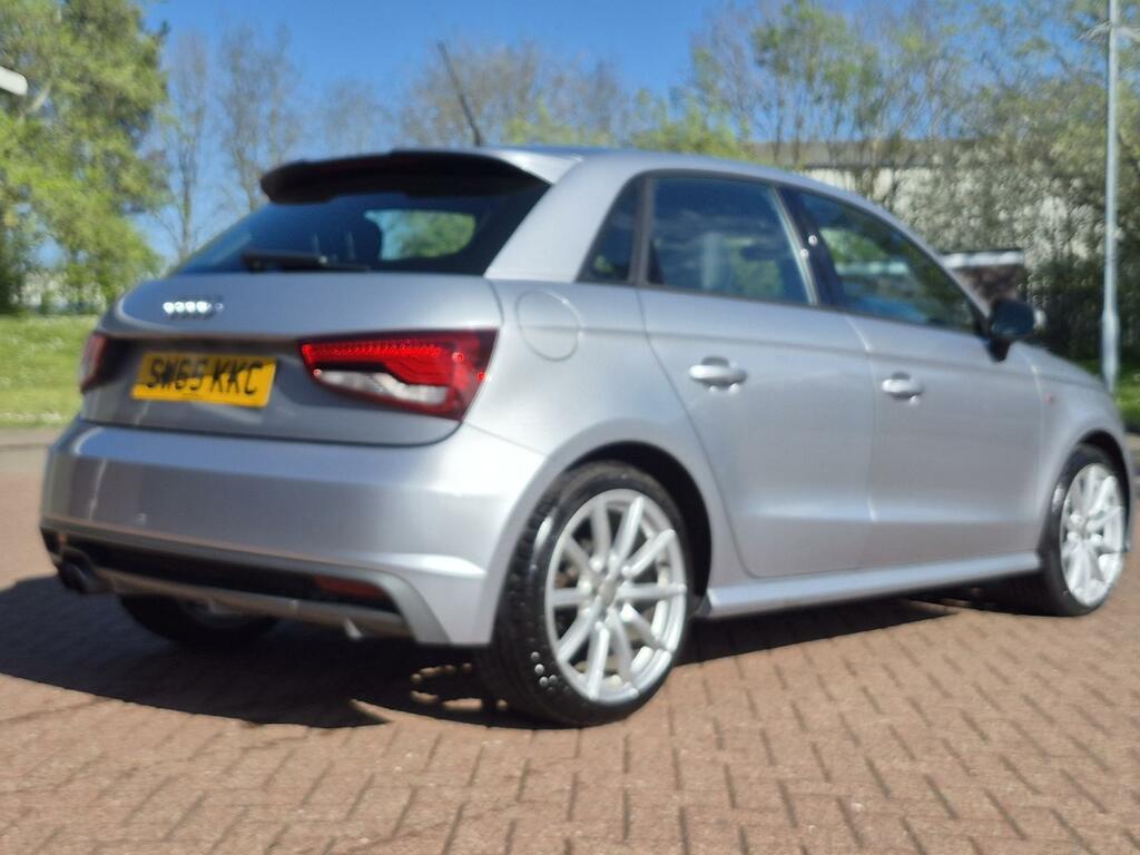 Audi A1 1.4 Tfsi S Line Sportback Euro 6 SW65KKC Silver #3