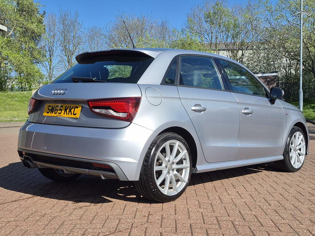 Audi A1 1.4 Tfsi S Line Sportback Euro 6 SW65KKC Silver #4