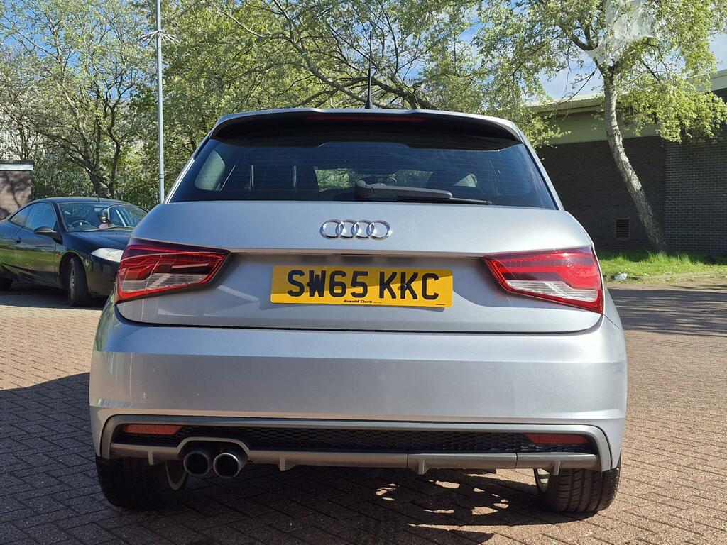Audi A1 1.4 Tfsi S Line Sportback Euro 6 SW65KKC Silver #5