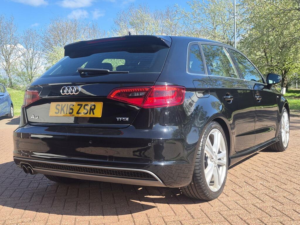 Audi A3 1.4 Tfsi Cod S Line Sportback Eu SK16ZSR Black #5