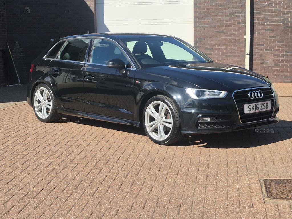 Audi A3 1.4 Tfsi Cod S Line Sportback Eu SK16ZSR Black #2