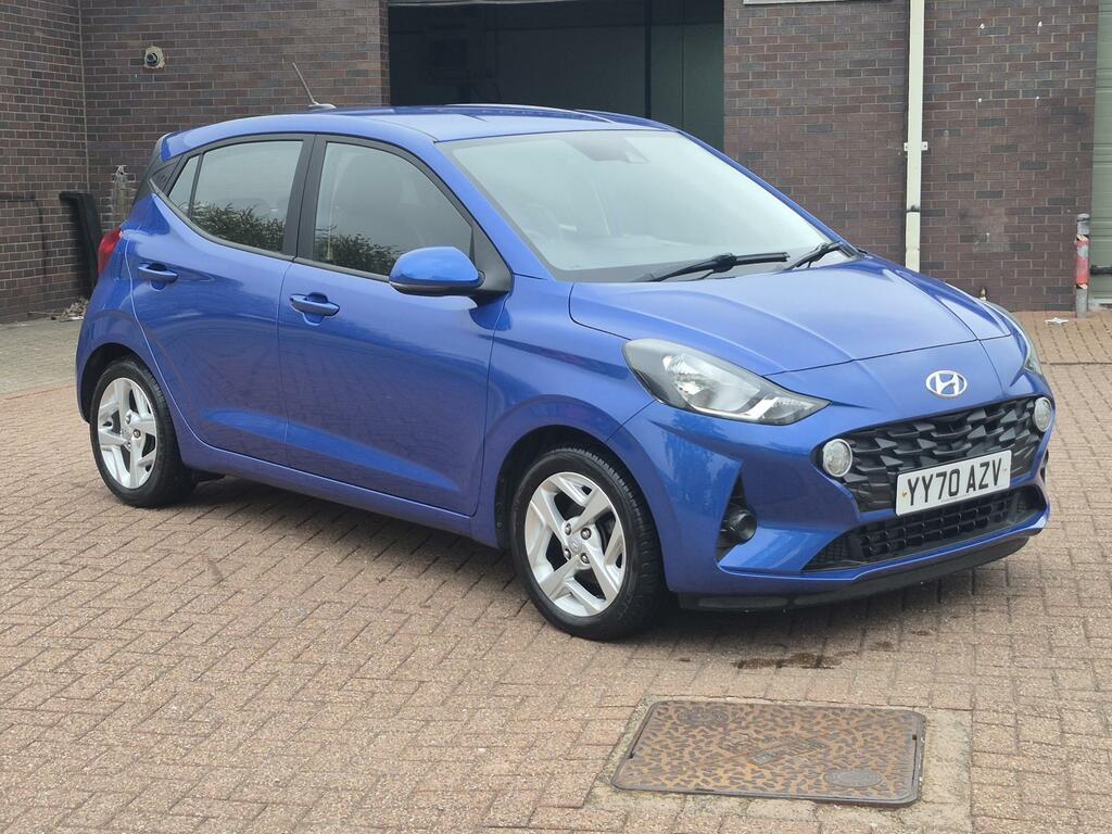Hyundai I10 1.0 Se Connect Hatchback Euro 6 YY70AZV Blue #2