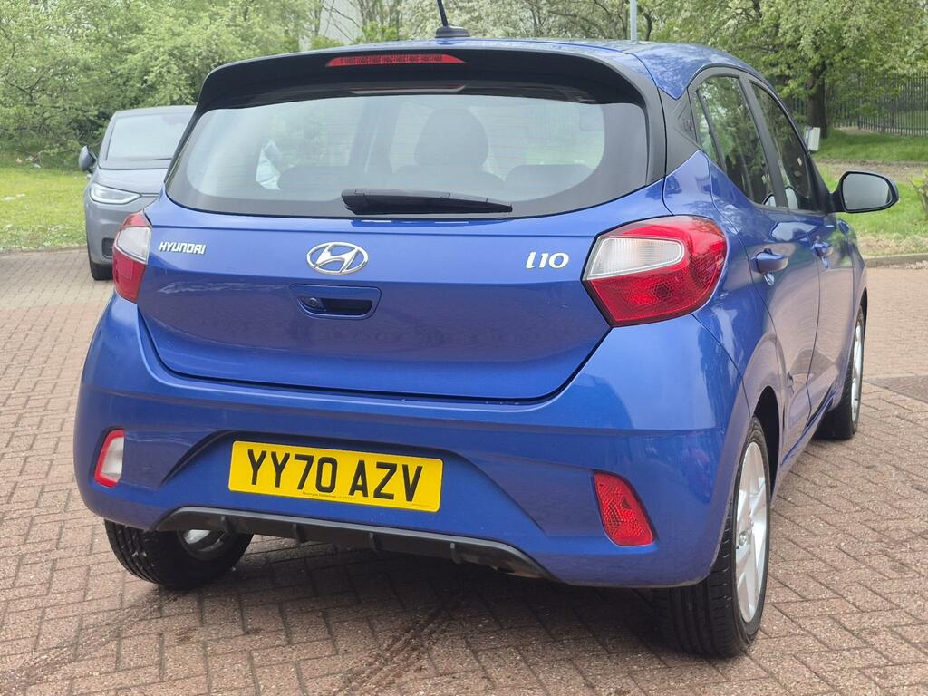 Hyundai I10 1.0 Se Connect Hatchback Euro 6 YY70AZV Blue #5