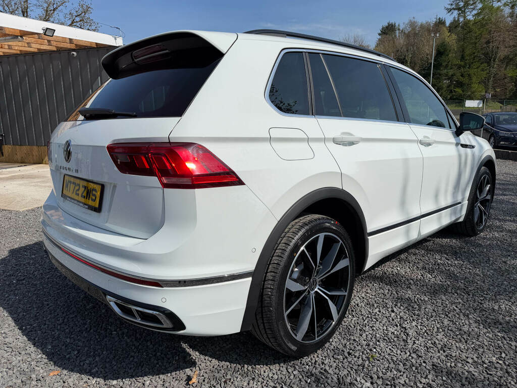 Volkswagen Tiguan 2.0 Tdi R-line Dsg MT72ZWS White #6