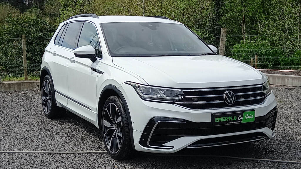 Volkswagen Tiguan 2.0 Tdi R-line Dsg White