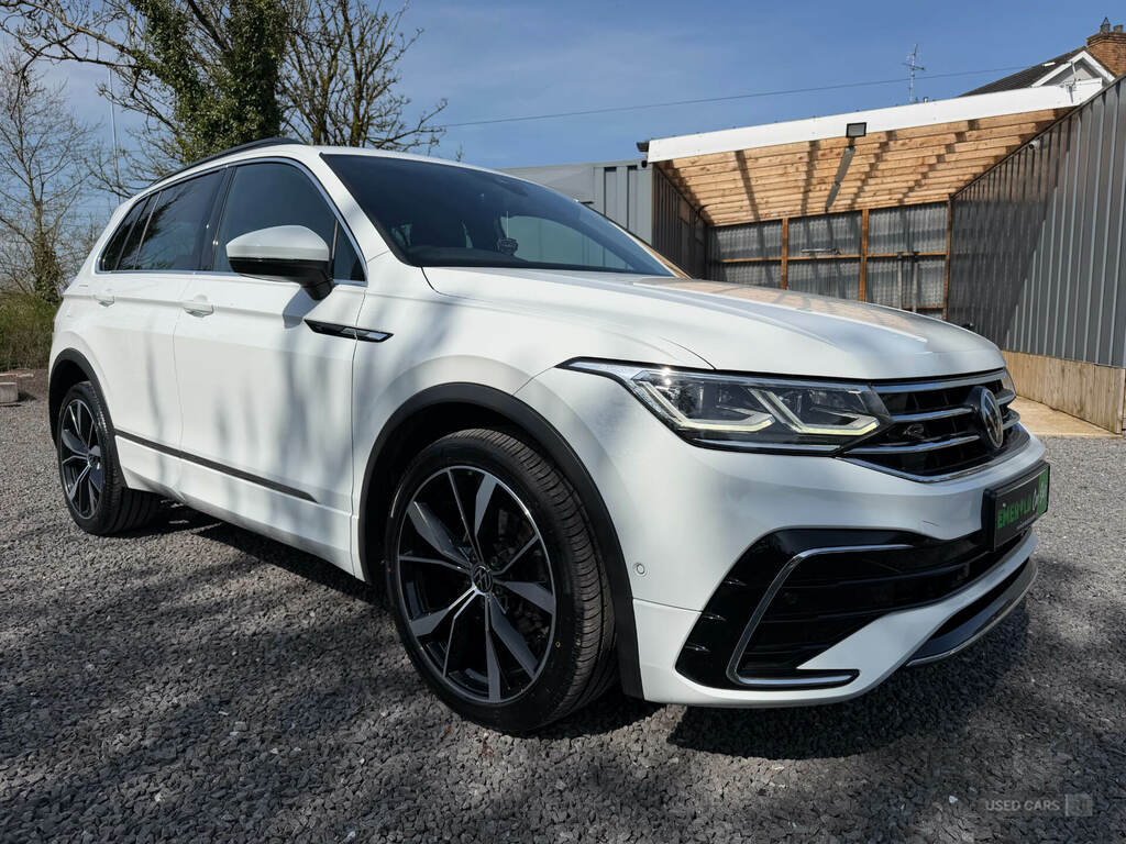 Volkswagen Tiguan 2.0 Tdi R-line Dsg MT72ZWS White #4