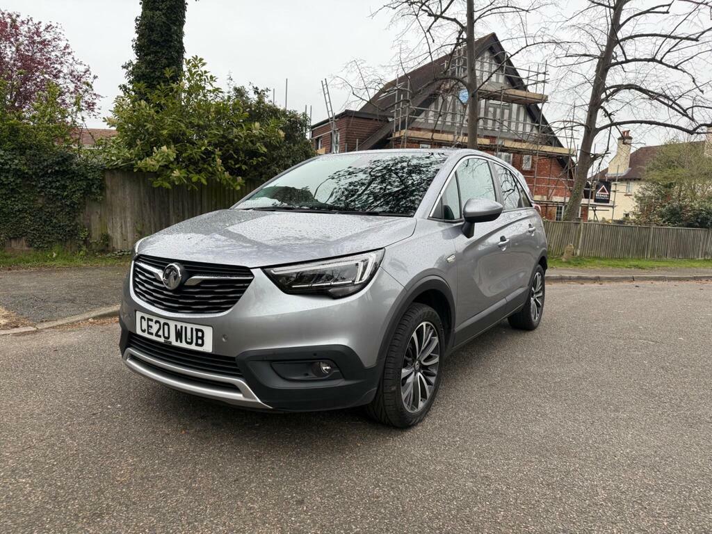 Vauxhall Crossland X 1.2 Turbo Elite Nav Euro 6 S S CE20WUB Grey #3