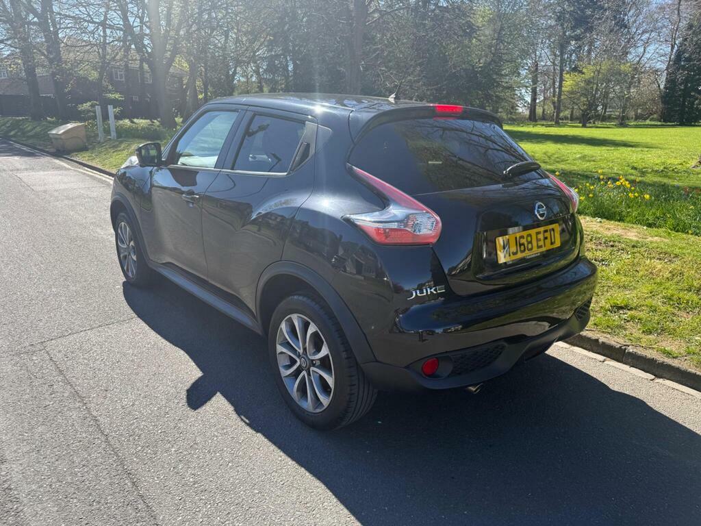 Nissan Juke 1.6 Tekna Xtron Euro 6 MJ68EFD Black #4