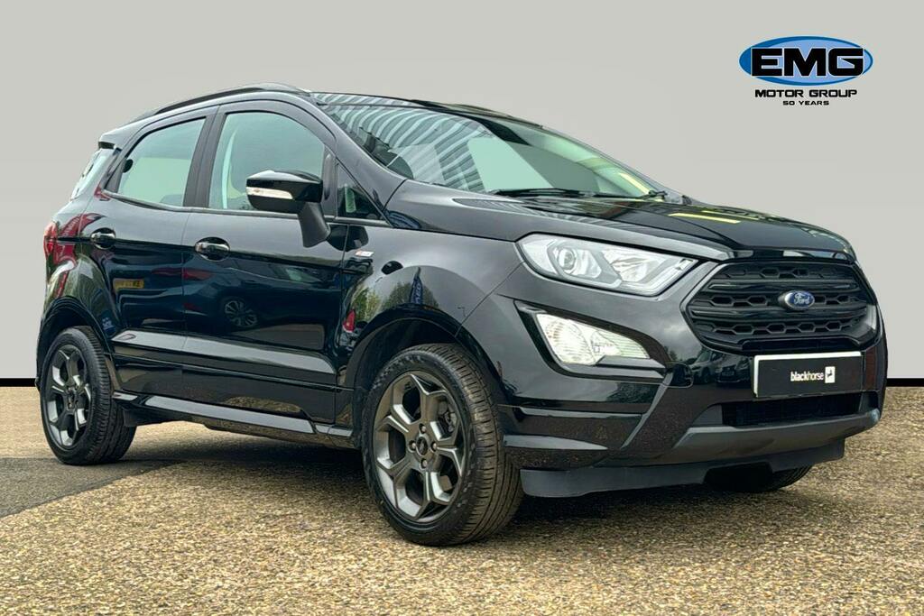 Ford Ecosport 1.0T Ecoboost Gpf St Line Suv Black