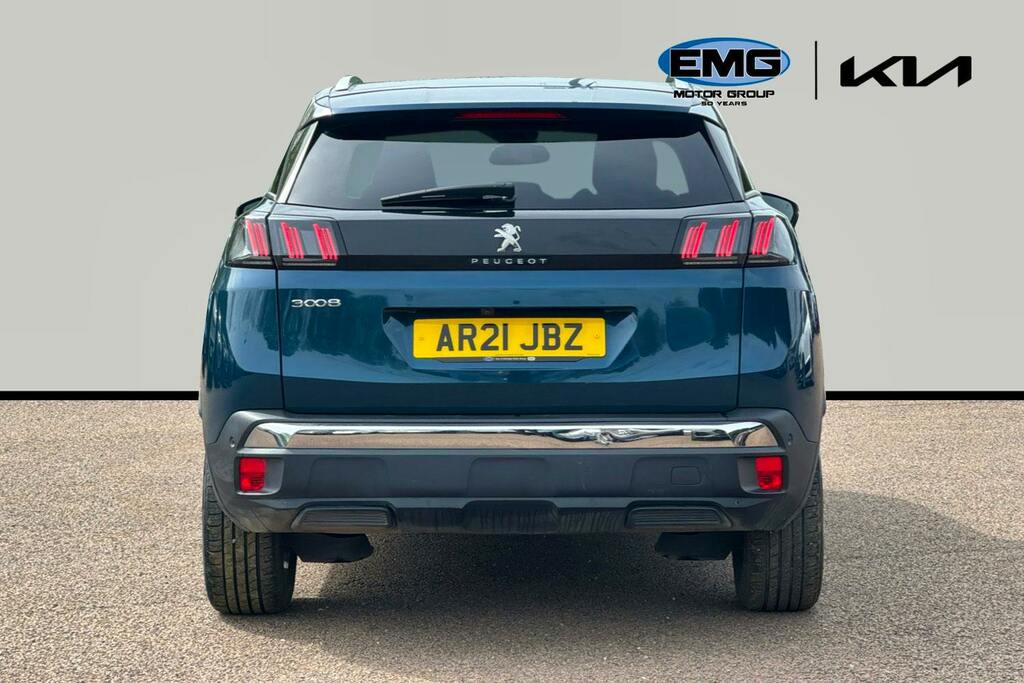 Peugeot 3008 1.2 Puretech Allure Premium Suv AR21JBZ Blue #5