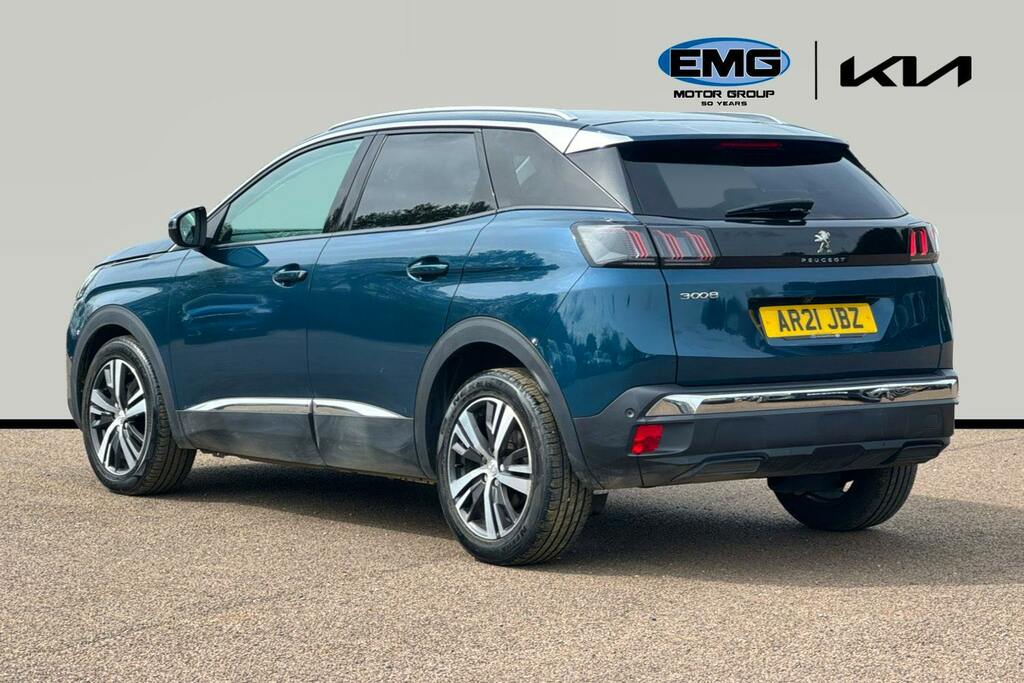 Peugeot 3008 1.2 Puretech Allure Premium Suv AR21JBZ Blue #4