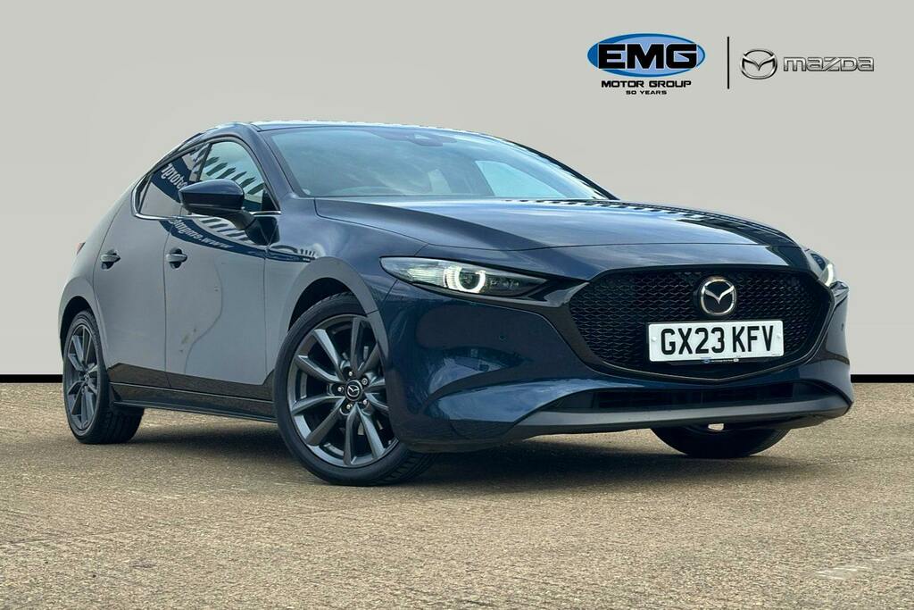 Mazda 3 2.0 E Skyactiv G Mhev Gt Sport Hatchback Petro Blue