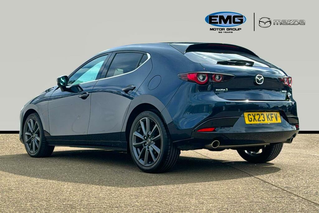 Mazda 3 2.0 E Skyactiv G Mhev Gt Sport Hatchback Petro GX23KFV Blue #4