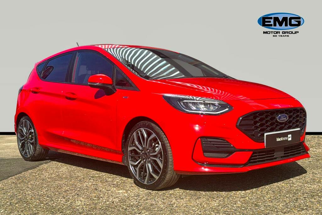 Ford Fiesta 1.0T Ecoboost Mhev St Line X Edition Hatchback Red
