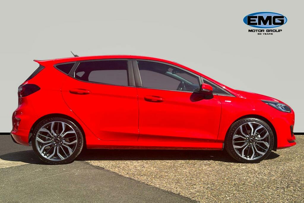 Ford Fiesta 1.0T Ecoboost Mhev St Line X Edition Hatchback HV72KVY Red #3