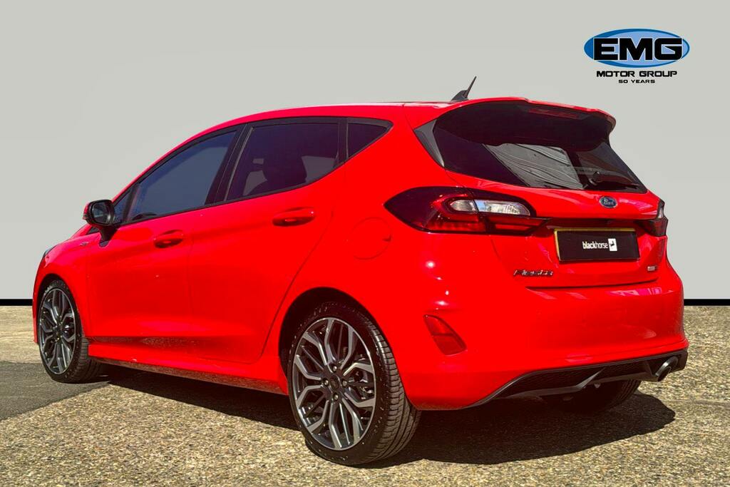 Ford Fiesta 1.0T Ecoboost Mhev St Line X Edition Hatchback HV72KVY Red #4