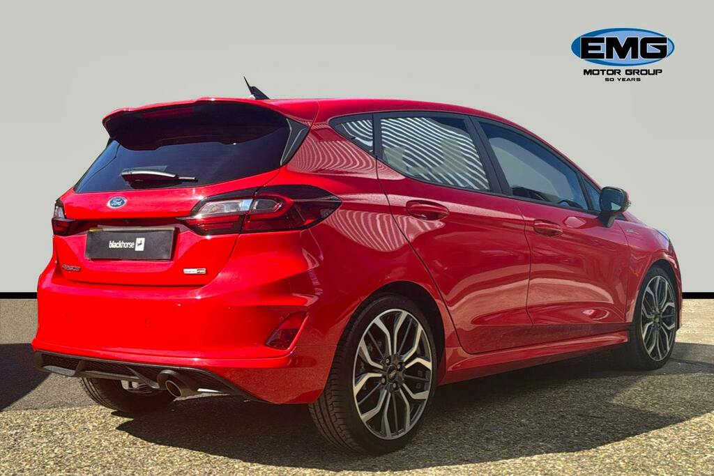 Ford Fiesta 1.0T Ecoboost Mhev St Line X Edition Hatchback HV72KVY Red #6