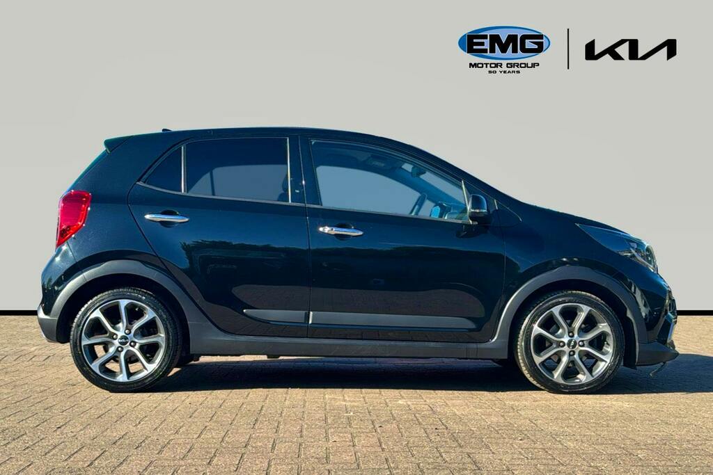 Kia Picanto 1.0 Dpi X Line S Hatchback Amt Ss FN73KZK Black #3