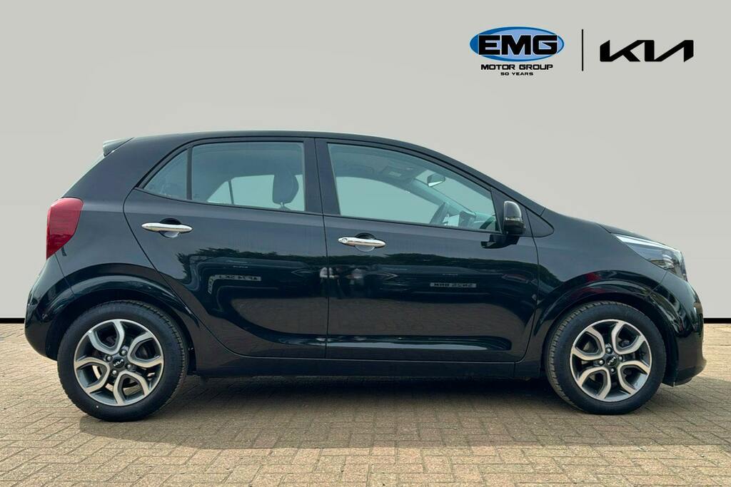 Kia Picanto 1.0 Dpi 3 Hatchback Amt Ss LT24VEF Black #3