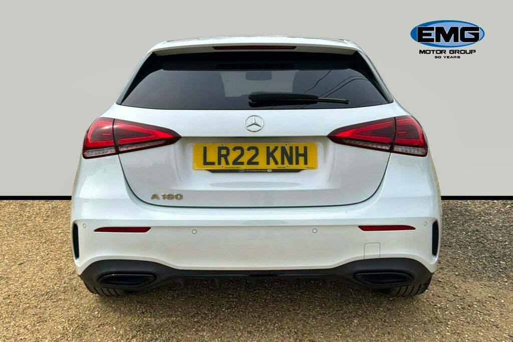 Mercedes-Benz A Class 1.3 A180 Amg Line Edition Executive Hatchback LR22KNH White #5