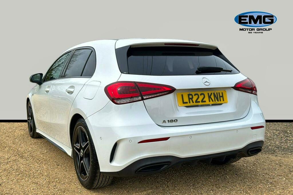 Mercedes-Benz A Class 1.3 A180 Amg Line Edition Executive Hatchback LR22KNH White #4