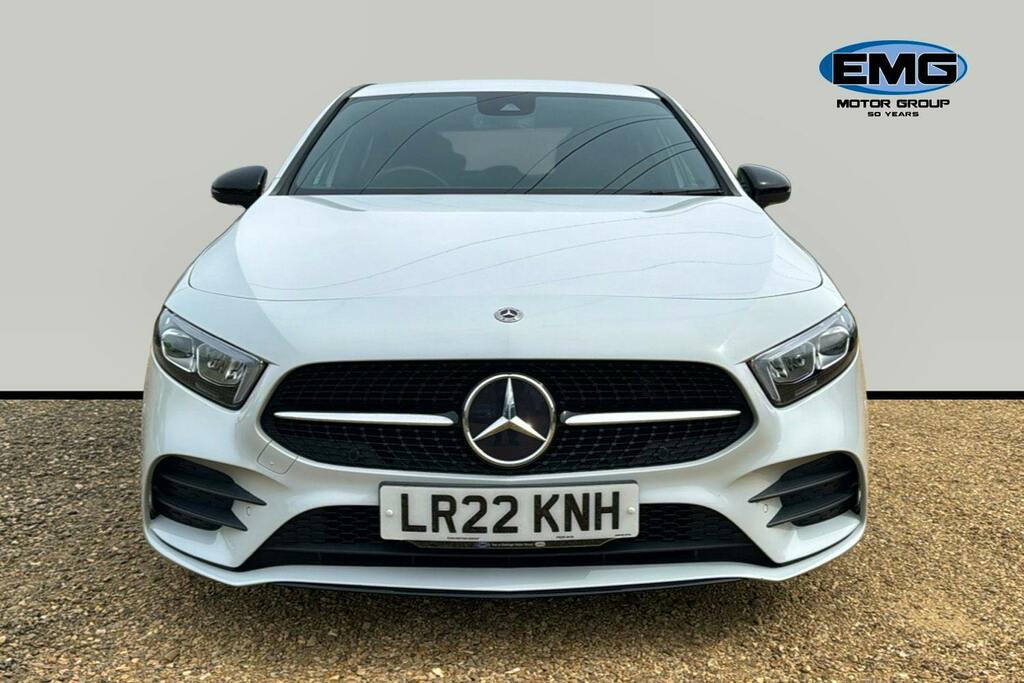 Mercedes-Benz A Class 1.3 A180 Amg Line Edition Executive Hatchback LR22KNH White #2