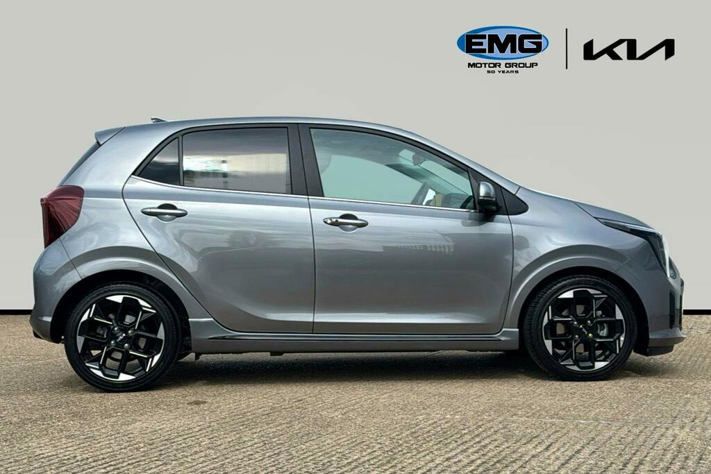 Kia Picanto 1.0 Gt Line S Hatchback Amt Ss AV75HMK Grey #3