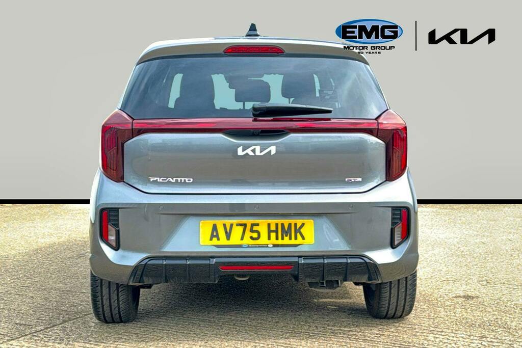 Kia Picanto 1.0 Gt Line S Hatchback Amt Ss AV75HMK Grey #5