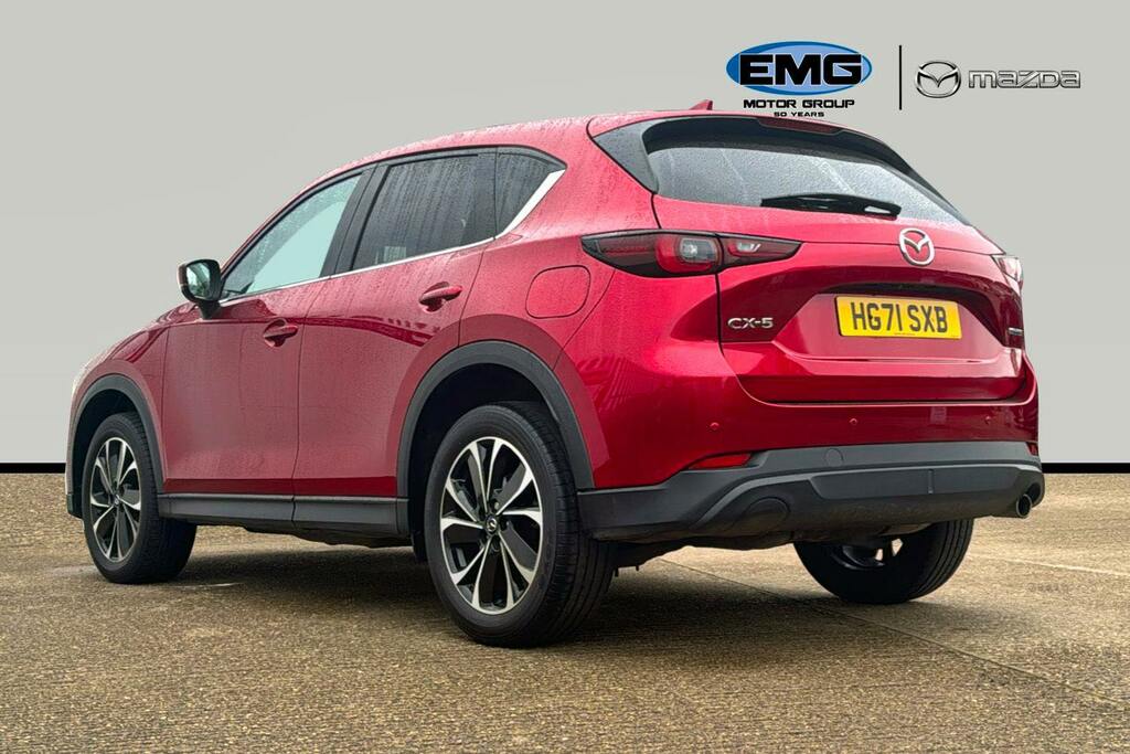 Mazda CX-5 2.2 Skyactiv D Sport Suv Ss Red #4