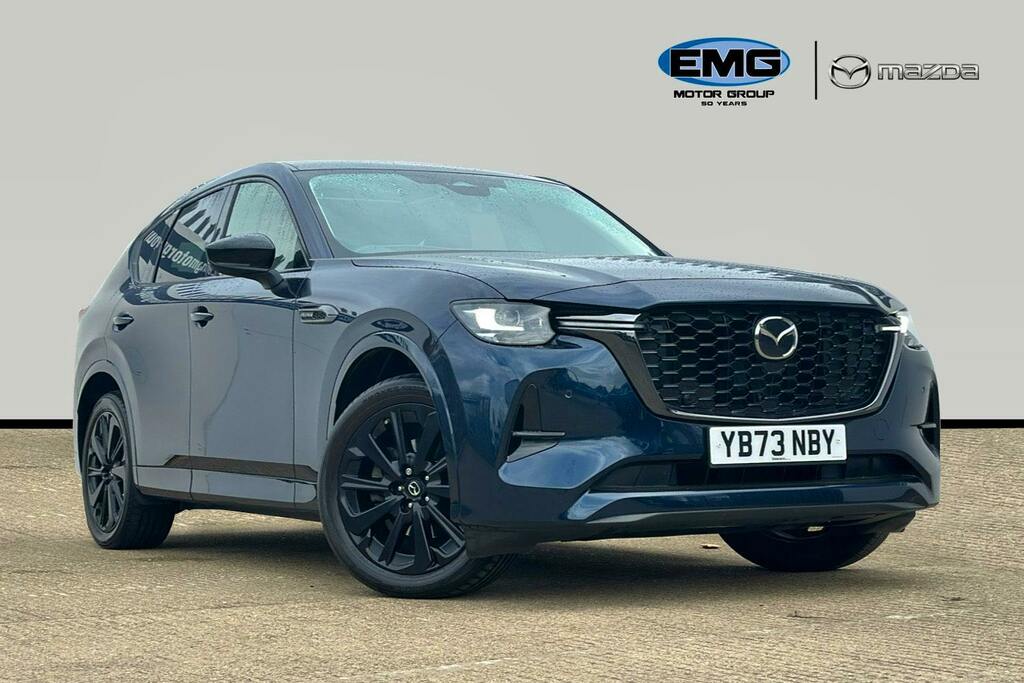 Mazda CX-60 3.3 E Skyactiv D Mhev Homura Suv Hybrid Blue