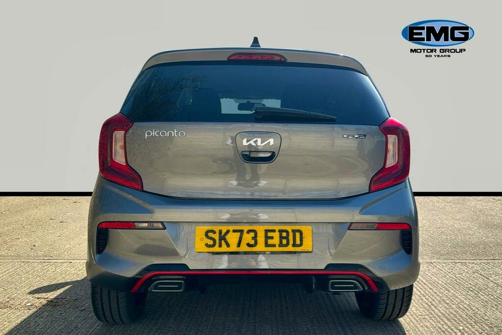 Kia Picanto 1.0 Dpi Gt Line Hatchback Amt Ss SK73EBD Grey #5